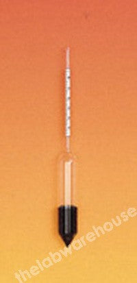 Cole-Parmer Specific Gravity Plain Form Hydrometers for Light