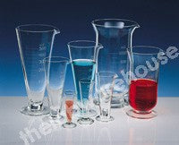 DISPENSING MEASURE GLASS UNSTAMPED CUP SHAPE 1LX10 GRADS